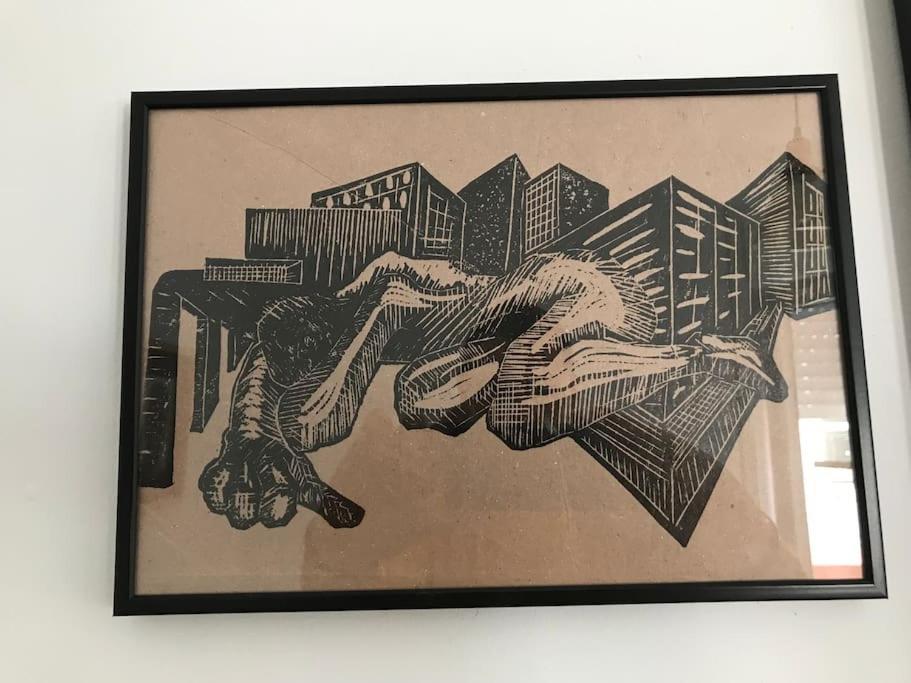 Luminoso En El Centro, Con Mucho Arte Apartament