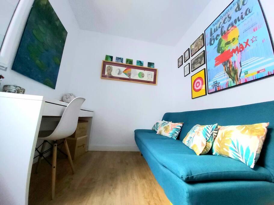 Luminoso En El Centro, Con Mucho Arte Apartament